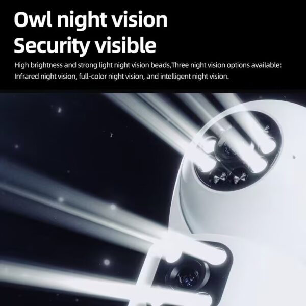 LBYE Dual Camera Night Vision HD Surveillance Camera