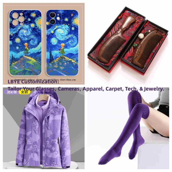 LBYE customization 100% Cotton T shirts and polo shirts, sweaters, hoodies，trousers and others. EXW, DDP