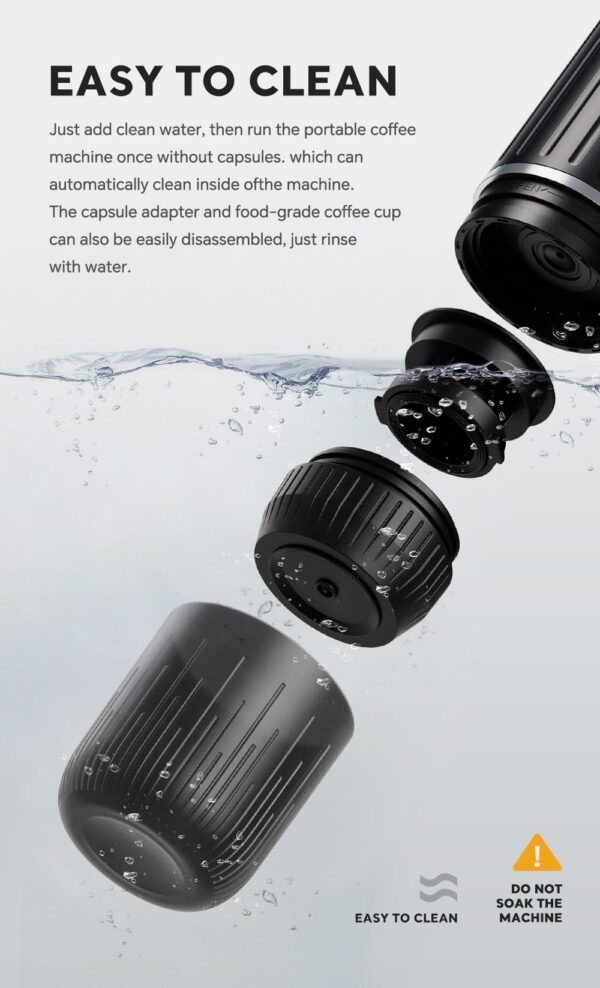 LBYE Portable Espresso Machine Compact Coffee Maker