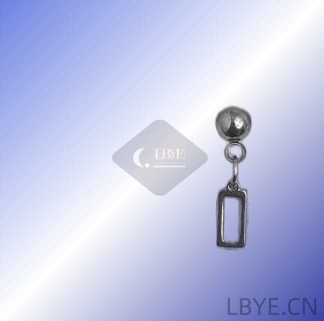 LBYE Hypoallergenic Medical Titanium Steel Earrings as picture shows 12pcs