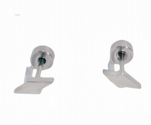 23 LBYE Hypoallergenic Medical Titanium Steel Earrings shaped titanium steel earrings as picture shows 12pcs