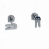 LBYE Hypoallergenic Medical Titanium Steel Earrings shaped titanium steel earrings as picture shows 12pcs