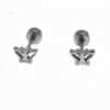 LBYE Hypoallergenic Medical Titanium Steel Earrings shaped titanium steel earrings as picture shows 12pcs