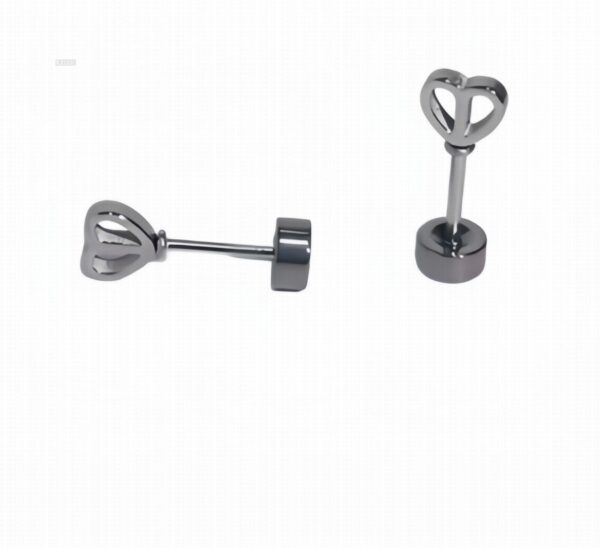 LBYE Hypoallergenic Medical Titanium Steel Earrings shaped titanium steel earrings as picture shows 12pcs