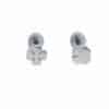 LBYE Hypoallergenic Medical Titanium Steel Earrings shaped titanium steel earrings as picture shows 12pcs