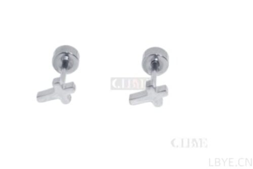 LBYE anti-allergy medical titanium steel ear9 LBYE Hypoallergenic Medical Titanium Steel Earrings shaped titanium steel earrings as picture shows 12pcs