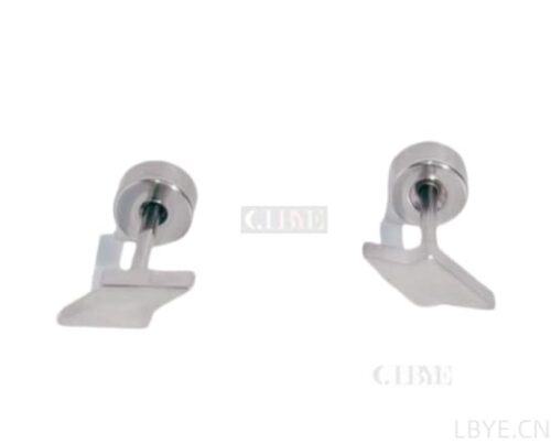 LBYE Hypoallergenic Medical Titanium Steel Earrings shaped titanium steel earrings as picture shows 12pcs