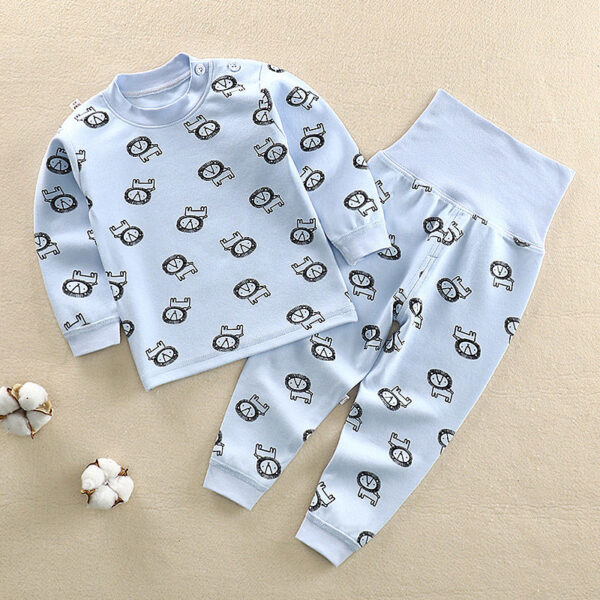 LBYE 100% Cotton Infant Clothing Set - Soft Breathable Baby Pajamas with Seamless Design, Class A Safe Newborn Outfit for Boys & Girls, Easy Snap Closure, Machine Washable, Multiple Colors