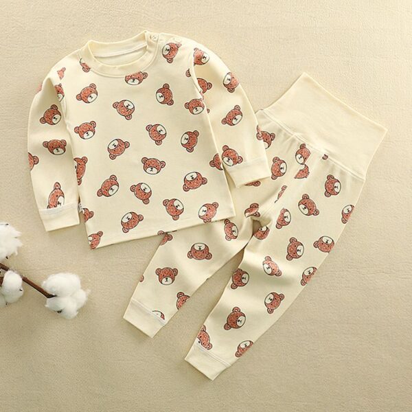 LBYE 100% Cotton Infant Clothing Set - Soft Breathable Baby Pajamas with Seamless Design, Class A Safe Newborn Outfit for Boys & Girls, Easy Snap Closure, Machine Washable, Multiple Colors