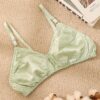LBYE 100% Mulberry Silk Bra for Women