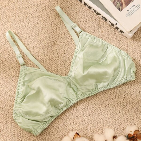 LBYE 100% Mulberry Silk Bra for Women