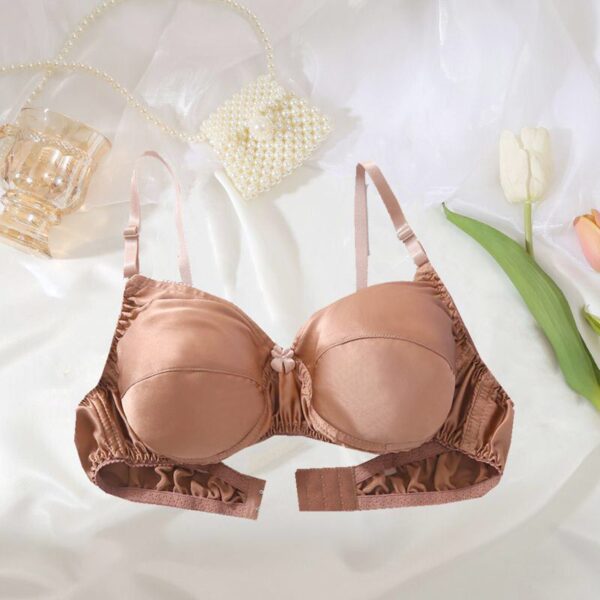 LBYE 100% Mulberry Silk Bra for Women