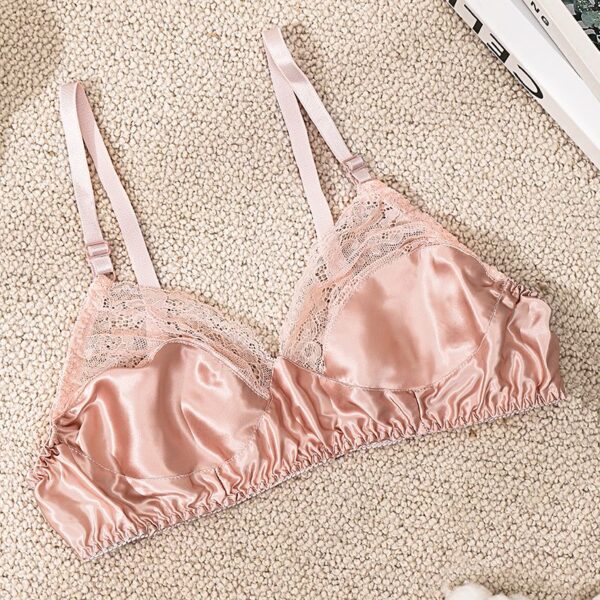 LBYE 100% Mulberry Silk Bra for Women