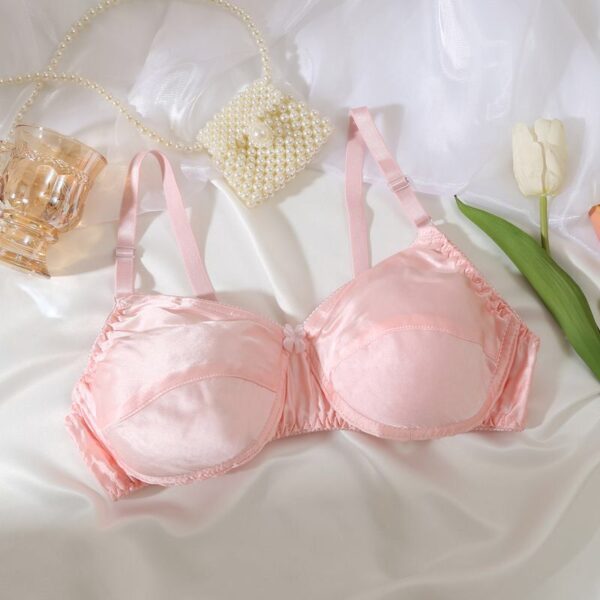 LBYE 100% Mulberry Silk Bra for Women