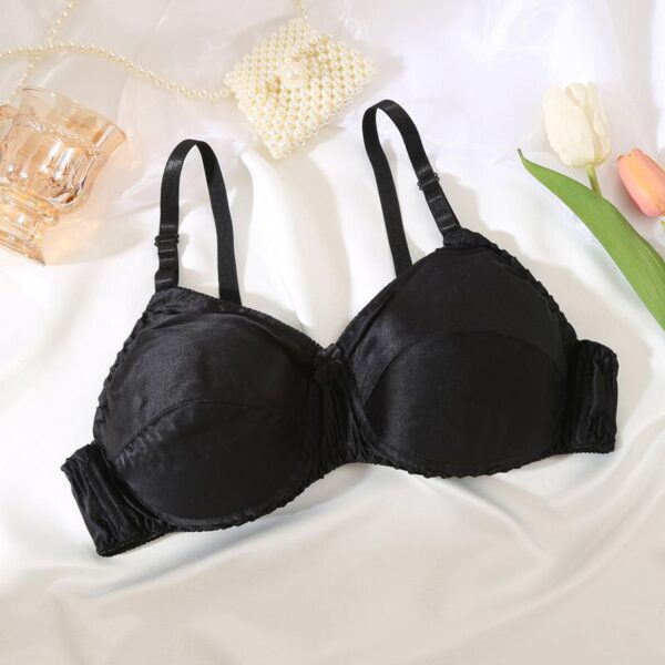 LBYE 100% Mulberry Silk Bra for Women