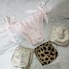 LBYE 100% Mulberry Silk ribbon panties