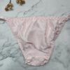 LBYE 100% Mulberry Silk ribbon panties