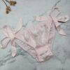 LBYE 100% Mulberry Silk ribbon panties