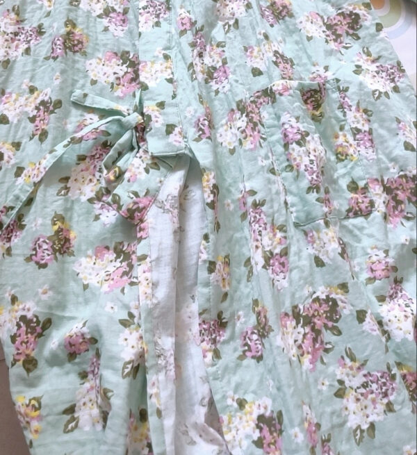 LBYE 100% Cotton Yarn Bathrobe