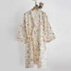 LBYE 100% Cotton Yarn Bathrobe