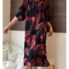LBYE100% Cotton Yarn Dress pajamas