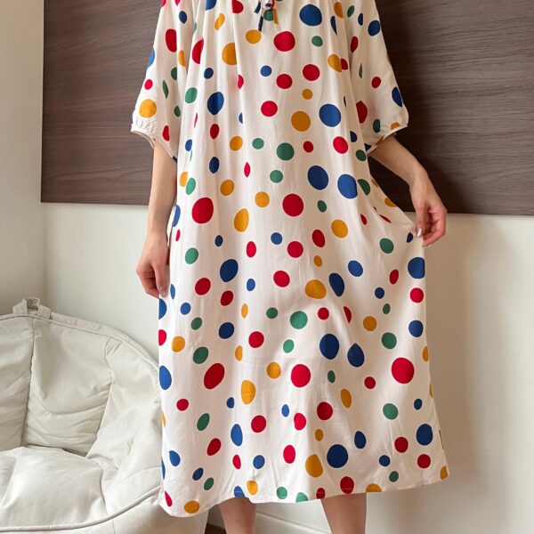 LBYE100% Cotton Yarn Dress pajamas