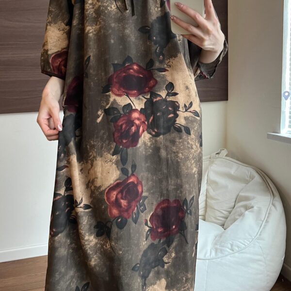 LBYE100% Cotton Yarn Dress pajamas