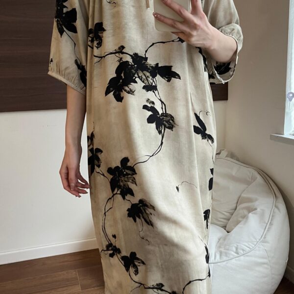 LBYE100% Cotton Yarn Dress pajamas