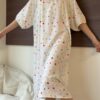 LBYE100% Cotton Yarn Dress pajamas