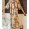 LBYE100% Cotton Yarn Dress pajamas