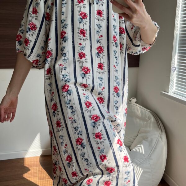 LBYE100% Cotton Yarn Dress pajamas