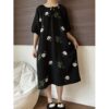 LBYE100% Cotton Yarn Dress pajamas