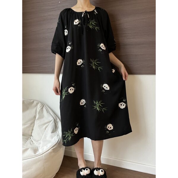 LBYE100% Cotton Yarn Dress pajamas