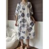 LBYE100% Cotton Yarn Dress pajamas