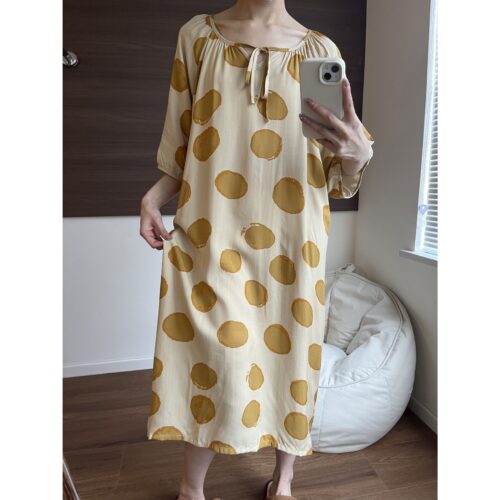 LBYE100% Cotton Yarn Dress pajamas