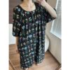 LBYE100% Cotton Yarn Dress pajamas