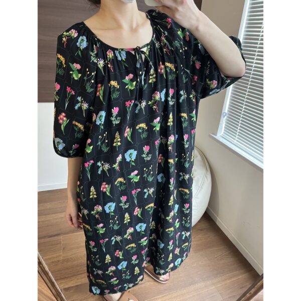 LBYE100% Cotton Yarn Dress pajamas