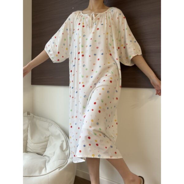 LBYE100% Cotton Yarn Dress pajamas
