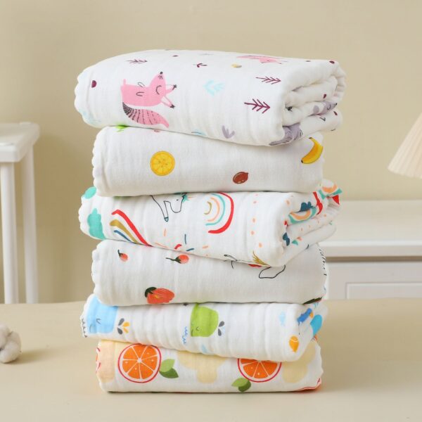 LBYE 100% Cotton Double Gauze Blanket