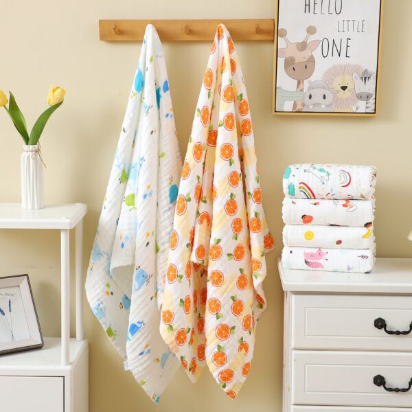 LBYE 100% Cotton Double Gauze Blanket