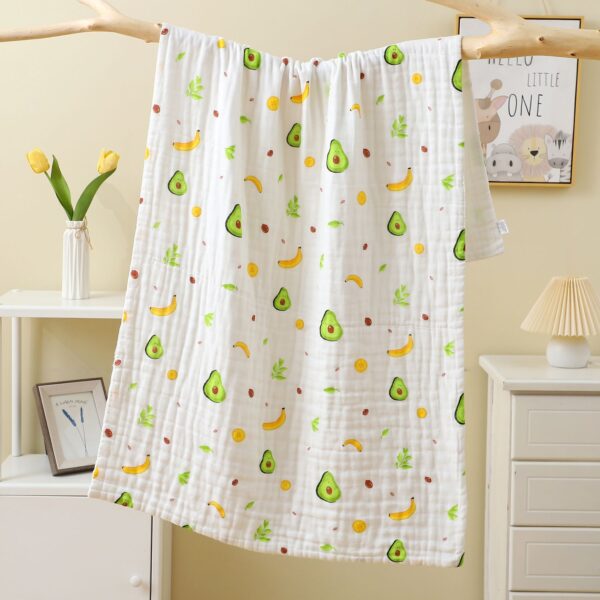 LBYE 100% Cotton Double Gauze Blanket