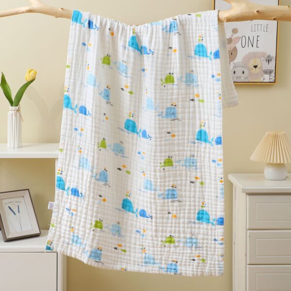 LBYE 100% Cotton Double Gauze Blanket