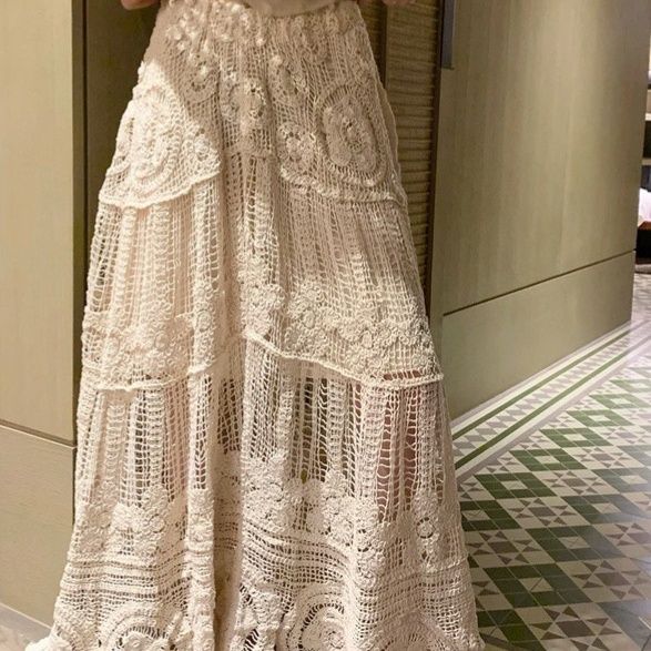 LBYE knit long skirt