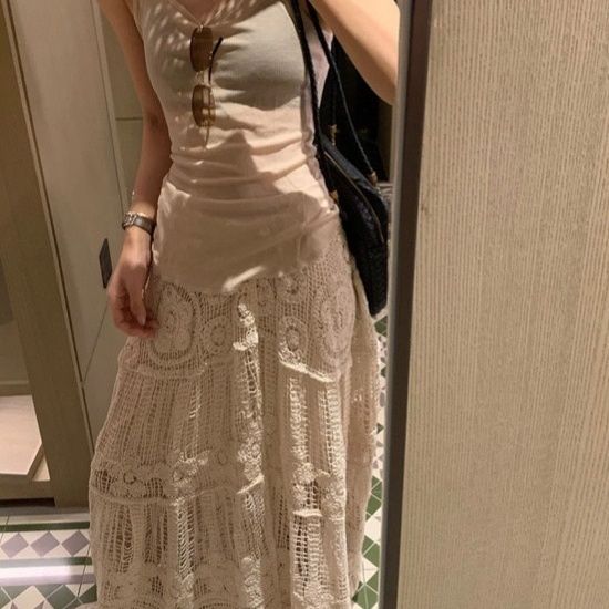 LBYE knit long skirt