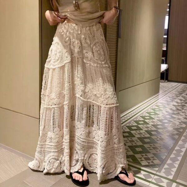 LBYE knit long skirt