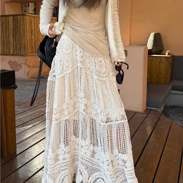 LBYE knit long skirt