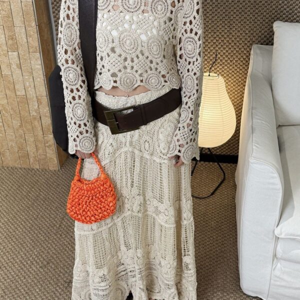 LBYE knit long skirt