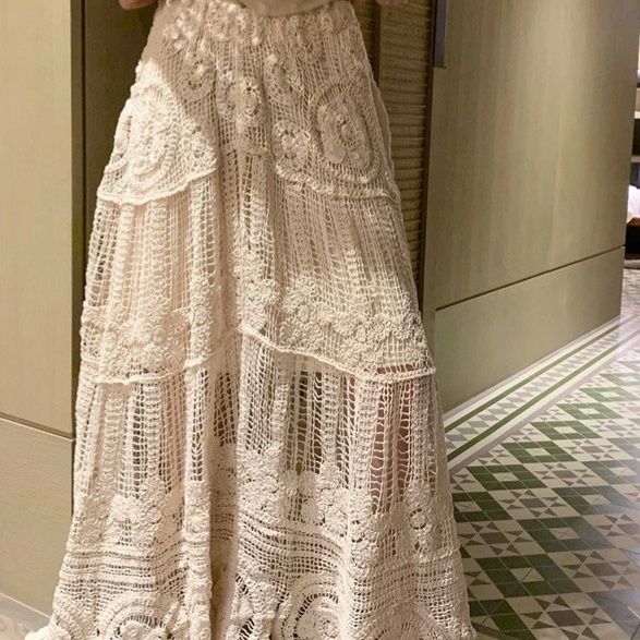 LBYE knit long skirt