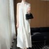 LBYE 100% Mulberry Silk Dress for Women
