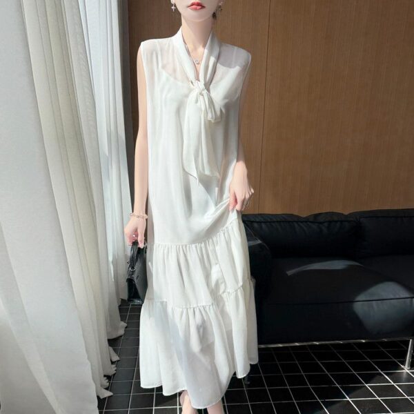 LBYE 100% Mulberry Silk Dress for Women